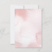 Roze Boho Star van David Jewish Hartelijk dank Bedankkaart (Achterkant)