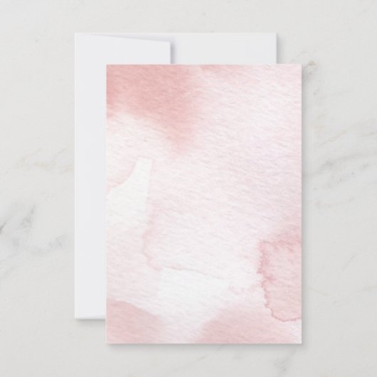 Roze Boho Star van David Jewish Hartelijk dank Bedankkaart (Achterkant)