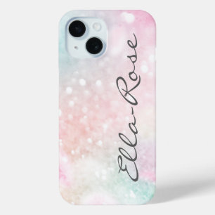 Roze  Bokeh Pattern iPhone 15 Case