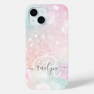 Roze  Bokeh Pattern iPhone 15 Case