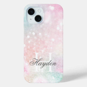 Roze  Bokeh Pattern iPhone 15 Case