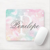 Roze  Bokeh Pattern Muismat (Met muis)