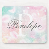 Roze  Bokeh Pattern Muismat (Voorkant)