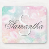 Roze  Bokeh Pattern Muismat (Voorkant)