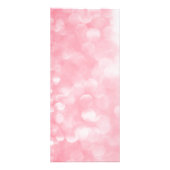 Roze Bokeh Salon Service Menu (Achterkant)