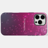 Roze Bokeh Sparkle Case-Mate iPhone Case (Achterkant (horizontaal))