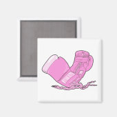 roze boks handschoenen vector magneet (Voorkant / Achterkant)