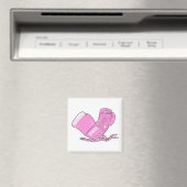 roze boks handschoenen vector magneet (Insitu (Vaatwasser))