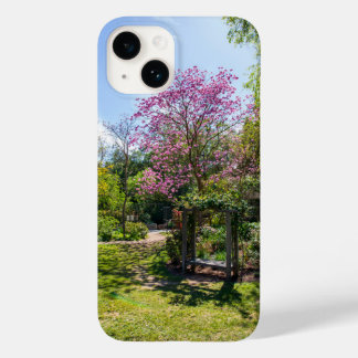 Roze bomen in de tuin bij Descanso Gardens Case-Mate iPhone 14 Hoesje