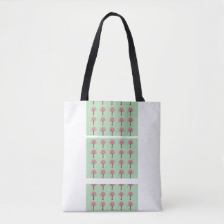 Roze Bomen Patroon Boodschappentas Tote Bag