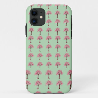 Roze Bomen Patroon Case-Mate iPhone Case