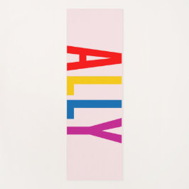 Roze Bondgenoot van de LGBTG Community Diversity E Yogamat