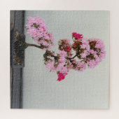 Roze Bonsai-boom Legpuzzel (Horizontaal)