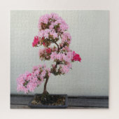 Roze Bonsai-boom Legpuzzel (Verticaal)
