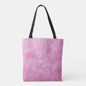 Roze Bont Frenzy Canvas tas (Achterkant)