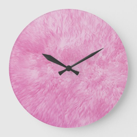 Roze Bont Frenzy Grote Klok (Voorkant)