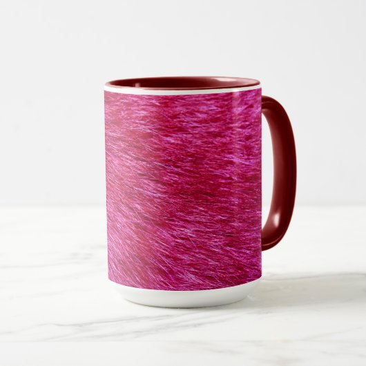 Roze bontprint mok (Voorkant rechts)
