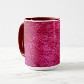 Roze bontprint mok (Voorkant links)