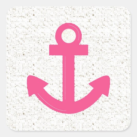 Roze booanker in nood verkerende stickers (Voorkant)