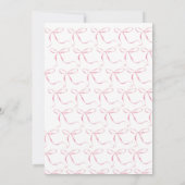 Roze boog Afstuderen Uitnodiging, Kaart (Achterkant)