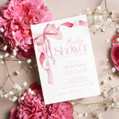 Roze boog Baby shower, Baby shower, het is een mei Kaart