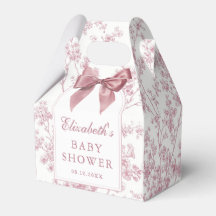 Roze Boog Bloem Baby Shower