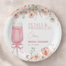 Roze Boog Bloemblaadjes & Prosecco Blush Bruidsuit