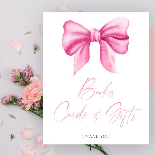 ROZE BOOG BOEKEN KAARTEN EN GESCHENKEN POSTER