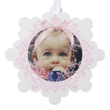 roze boog Doopsel dank u