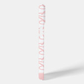 roze boog gepersonaliseerde naam roze Case-Mate iPhone case (Achterkant / Rechts)