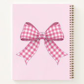 Roze boog notitieboek (Achterkant)