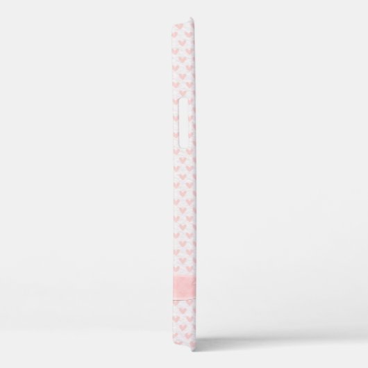 roze boog op het hartritme Case-Mate iPhone case (Achterkant / Rechts)