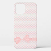 roze boog op het hartritme Case-Mate iPhone case (Achterkant)