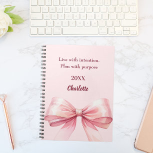 Roze boog quote notitieboek