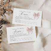 Roze boog Raad hoeveel kussen bruidsspel Informatiekaartje