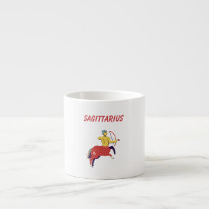 Roze Boogschutter, sterrenbeeld, sterrenbeeld Espresso Kop