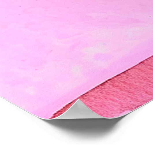 *~* Roze Boom AP81 Etherische Vredescitaat Poster (Hoek)