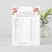 Roze Boom Bloesem Huwelijksgeloften Libs Kaarten (Staand voorkant)