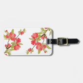 Roze boom Blossom Bagagelabel (Voorkant horizontaal)