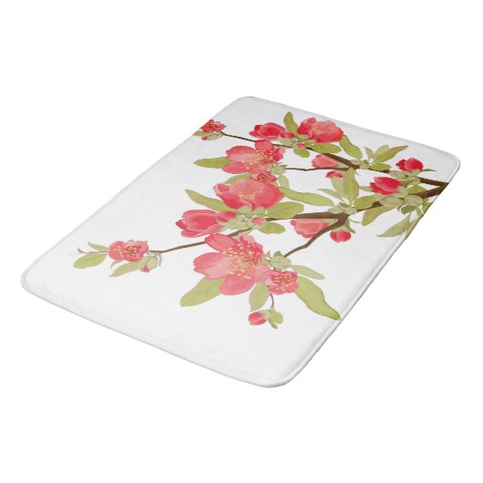 Roze boom Blossom Bath Mat (Gekanteld)