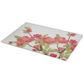 Roze boom Blossom Glass Cutting Board Snijplank (Hoek)