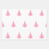 Roze Boom Inpakpapier Vel (Voorkant)