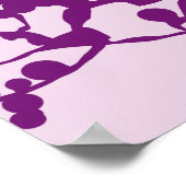 roze boom poster (Hoek)