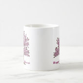 Roze boom Tu B-Shevat Koffiemok (Center)