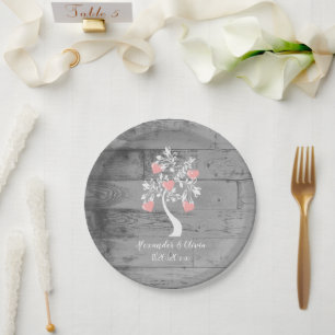 Roze boom van Bord van hartenweddenschap