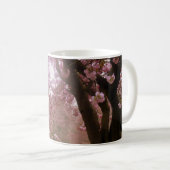 Roze boombloem koffiemok (Voorkant rechts)