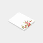 Roze boombloesems notities na het bericht post-it® notes (Schuin)