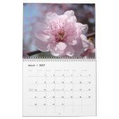 Roze boombloesems Witte bloesems Apple Kalender (Mar 2027)