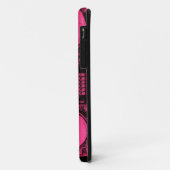 Roze boombox Case-Mate iPhone case (Achterkant/links)