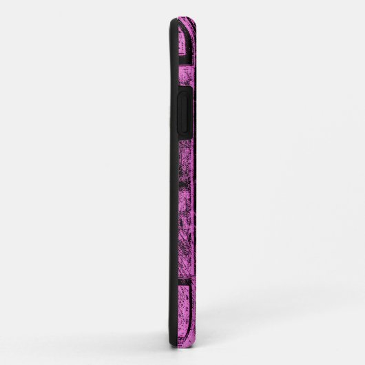 Roze boombox Case-Mate iPhone case (Achterkant/rechts)